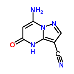 7-Amino-4,5-dihydro-5-oxo-pyrazolo[1,5-a]pyrimidine-3-carbonitrile