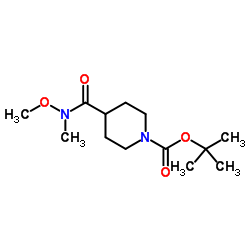 Tert-Butyl 4-(methoxy(methyl)carbamoyl)piperidine-1-carboxylate Cas:139290-70-3 第1张
