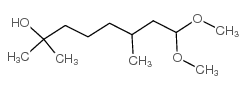 8,8-Dimethoxy-2,6-dimethyloctan-2-ol CAS:141-92-4 第1张