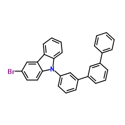 3-Bromo-9-(1,1':3',1'-terphenyl-3-yl)-9H-carbazole