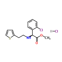 S-(+)-Methyl-(2-chlorophenyl)[(2-(2-thienyl)amino] Acetate Hydrochloride CAS:141109-19-5 第1张