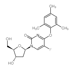 5-fluoro-o4-(2,4,6-trimethylphenyl)-2'-deoxyuridine