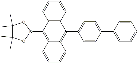 9-(4,4,5,5-Tetramethyl-[1,3,2]dioxaborolan-2-yl)- 10-(4-phenylphenyl)anthracene CAS:1416243-42-9 manufacturer price 第1张