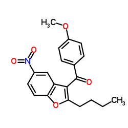 (2-Butyl-5-nitrobenzofuran-3-yl)(4-methoxyphenyl)methanone CAS:141627-42-1 manufacturer price 第1张