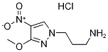 [3-(3-Methoxy-4-nitro-1H-pyrazol-1-yl)propyl]amine hydrochloride