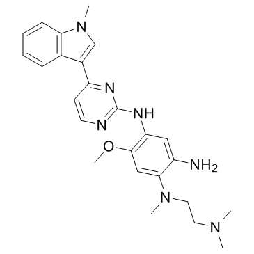 N1-[2-(Dimethylamino)ethyl]-5-methoxy-N1-methyl-N4-[4-(1-methyl-1H-indol-3-yl)-2-pyrimidinyl]-1,2,4-benzenetriamine CAS:1421372-66-8 manufacturer price 第1张