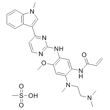 AZD-9291 Mesylate ;Osimertinib Mesylate CAS:1421373-66-1 manufacturer price 第1张