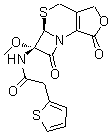 (5aR,6S)-6-methoxy-6-[[(thiophen-2-yl)acetyl]amino]-5a,6-dihydro-3H,7Hazeto[ 2,1-b]furo[3,4-d][1,3]thiazine-1,7(4H)-dione (cefoxitin lactone)