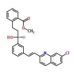 (S)-Methyl2-(3-(3-(2-(7-chloroquinolin-2-yl)vinyl)phenyl)-3-hydroxypropyl)benzoate Cas:142569-69-5 第1张