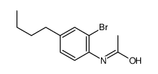 N-(2-bromo-4-butylphenyl)acetamide CAS:143359-99-3 第1张