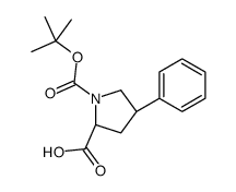 (2R,4S)-1-[(2-methylpropan-2-yl)oxycarbonyl]-4-phenylpyrrolidine-2-carboxylic acid