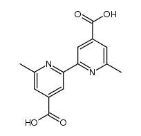 6,6′-dimethyl-2,2′-bipyridine-4,4′-dicarboxylic acid