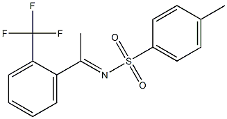 (E)-4-Methyl-N-(1-(2-(trifluoroMethyl)phenyl)ethylidene)benzenesulfonaMide