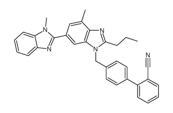 Propyl[2,6'-bi-1H-benzimidazol]-1'-yl]methyl]- Cas:144702-27-2 第1张