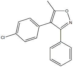 4-(4-chlorophenyl)-5-methyl-3-phenylisoxazole CAS:1448355-87-0 第1张