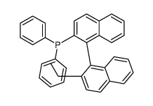 (S)-2-Diphenyphosphino-2'-ethyl-1,1'-binaphthyl CAS:144868-17-7 第1张