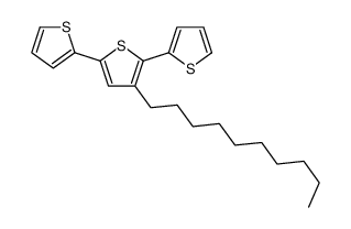 3-decyl-3-thiophen-2-yl-2-(2H-thiophen-5-ylidene)thiophene CAS:144993-43-1 第1张