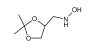 N-[(2,2-dimethyl-1,3-dioxolan-4-yl)methyl]hydroxylamine