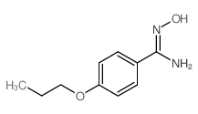 N'-Hydroxy-4-propoxybenzenecarboximidamide CAS:145259-49-0 第1张