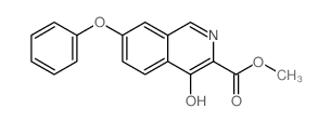 4-Hydroxy-7-phenoxy-3-isoquinolinecarboxylic Acid Methyl Ester CAS:1455091-10-7 manufacturer price 第1张