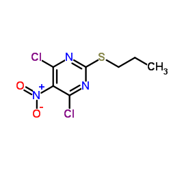 4,6-Dichloro-5-nitro-2-propylthiopyrimidine Cas:145783-14-8 第1张