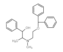 2-[2-benzhydryloxyethyl(methyl)amino]-1-phenylpropan-1-ol