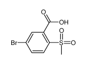 5-bromo-2-methylsulfonylbenzoic acid CAS:146431-33-6 第1张