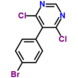 4,6-Dichloro-5-(4-bromophenyl)pyrimidine