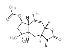 [(3aS,5aS,6S,8R,8aR,9aR)-8-hydroxy-5,8-dimethyl-1-methylidene-2-oxo-5a,6,7,8a,9,9a-hexahydro-3aH-azuleno[6,5-b]furan-6-yl] acetate