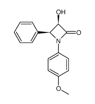 3-hydroxy-1-(4-methoxyphenyl)-4-phenylazetidin-2-one