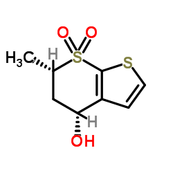 (4R,6S)-5,6-Dihydro-4-hydroxy-6-methylthieno[2,3-b]thiopyran-7,7-dioxide CAS:147128-77-6 manufacturer price 第1张