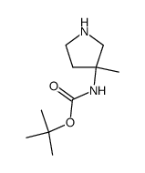 3-(Boc-amino)-3-methylpyrrolidine