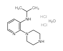 3-pyridylamine, n-(1-methylethyl)-2-(1-piperazinyl)-,dihydrochloride monohydrate