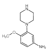 4-methoxy-3-piperazin-1-ylaniline CAS:148546-90-1 第1张