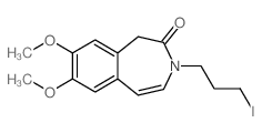 7,8-Dimethoxy-3-(3-iodopropyl)-1,3-dihydro-2H-3-benzazepin-2-one Cas:148870-57-9 第1张