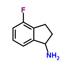 4-Fluoro-2,3-dihydro-1H-inden-1-amine CAS:148960-34-3 第1张