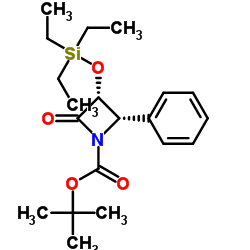 (3R,4S)-tert-Butyl 2-oxo-4-phenyl-3-(triethylsilyloxy)azetidine-1-carboxylate Cas:149198-47-0 第1张