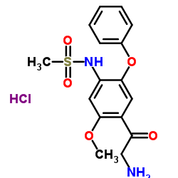 N-(4-(2-aminoacetyl)-5-methoxy-2-phenoxyphenyl)methanesulfonamide Hydrochloride Cas:149436-41-9 第1张