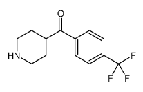 piperidin-4-yl-[4-(trifluoromethyl)phenyl]methanone CAS:149452-44-8 第1张