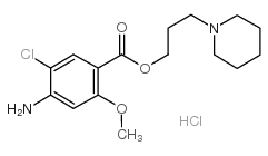 3-piperidin-1-ylpropyl 4-amino-5-chloro-2-methoxybenzoate,hydrochloride