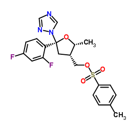 (5R-cis)-Toluene-4-sulfonic Acid 5-(2,4-difluorophenyl)-5-(1H-1,2,4-triazol-1-yl)methyltetrahydrofuran-3-ylmethyl Ester CAS:149809-43-8 manufacturer price 第1张