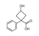 cis-1-phenyl-3-hydroxy-cyclobutanecarboxylic acid