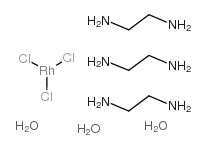 Tris(ethylenediamine)rhodium(III) chloride trihydrate, Rh 23.2%