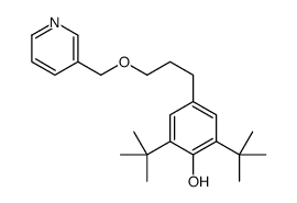 2,6-ditert-butyl-4-[3-(pyridin-3-ylmethoxy)propyl]phenol