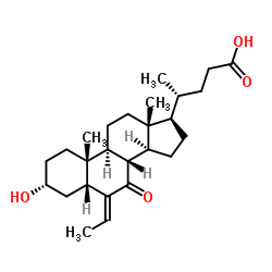 (E)-3α-hydroxy-6-ethylidene-7-keto-5β-cholan-24-oic Acid