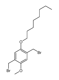 1,4-bis(bromomethyl)-2-methoxy-5-octoxybenzene