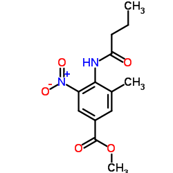 methyl 4-(butyrylamino)-3-methyl-5-nitrobenzoate CAS:152628-01-8 manufacturer price 第1张