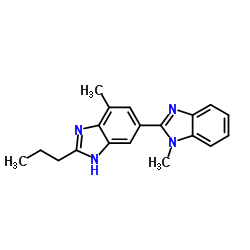 2-n-Propyl-4-methyl-6-(1-methylbenzimidazole-2-yl)benzimidazole CAS:152628-02-9 manufacturer price 第1张