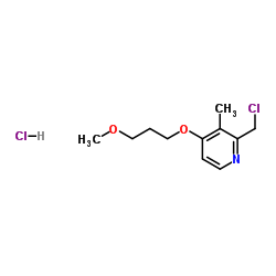 2-Chloromethyl-3-methyl-4-(3-methoxypropoxy)pyridine Hydrochloride Cas:153259-31-5 第1张