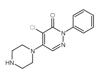 4-chloro-2-phenyl-5-piperazin-1-ylpyridazin-3-one